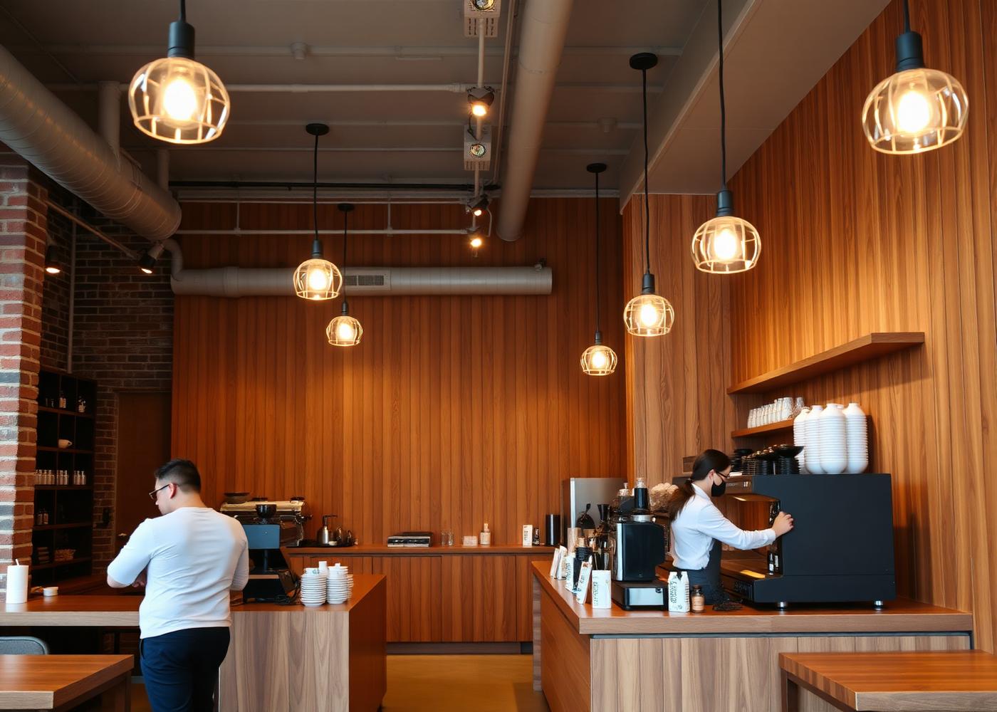 Interior of Kava café
